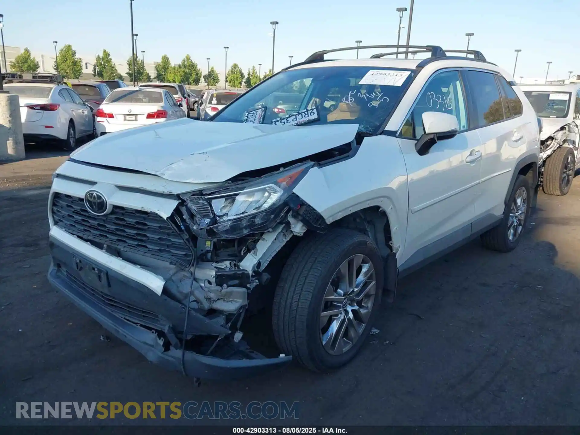 2 Photograph of a damaged car 2T3C1RFV0MW113191 TOYOTA RAV4 2021