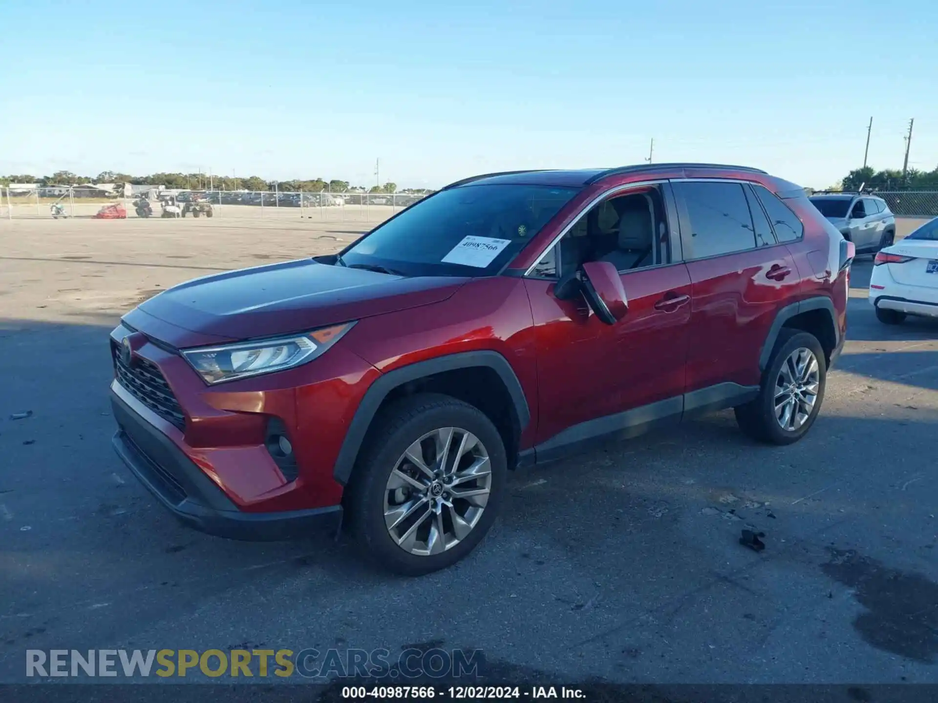 2 Photograph of a damaged car 2T3C1RFV0MW157417 TOYOTA RAV4 2021