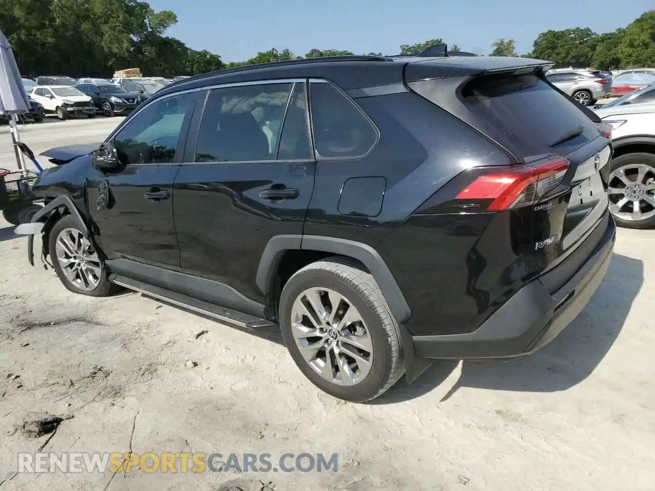 2 Photograph of a damaged car 2T3C1RFV0MW168143 TOYOTA RAV4 2021