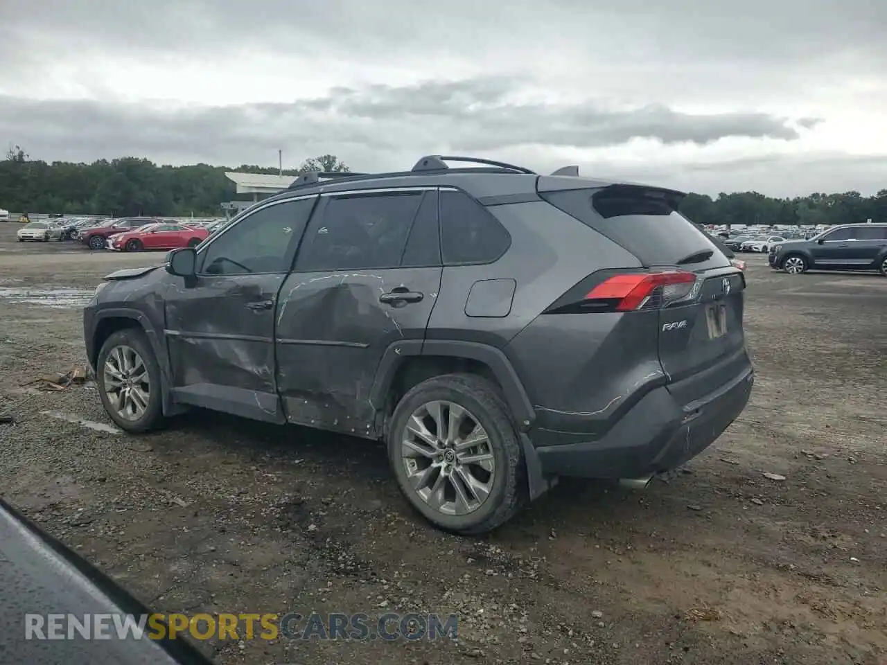 2 Photograph of a damaged car 2T3C1RFV1MC109796 TOYOTA RAV4 2021