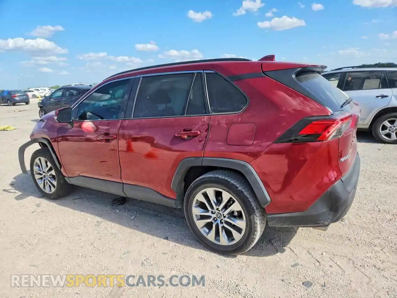 2 Photograph of a damaged car 2T3C1RFV1MW112566 TOYOTA RAV4 2021