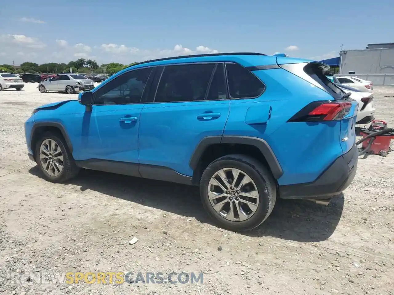 2 Photograph of a damaged car 2T3C1RFV1MW143428 TOYOTA RAV4 2021