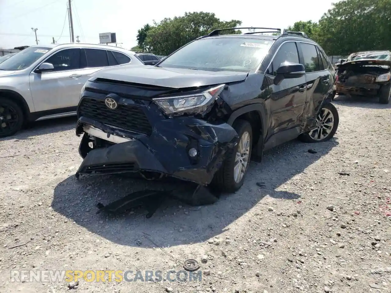 2 Photograph of a damaged car 2T3C1RFV2MC104817 TOYOTA RAV4 2021