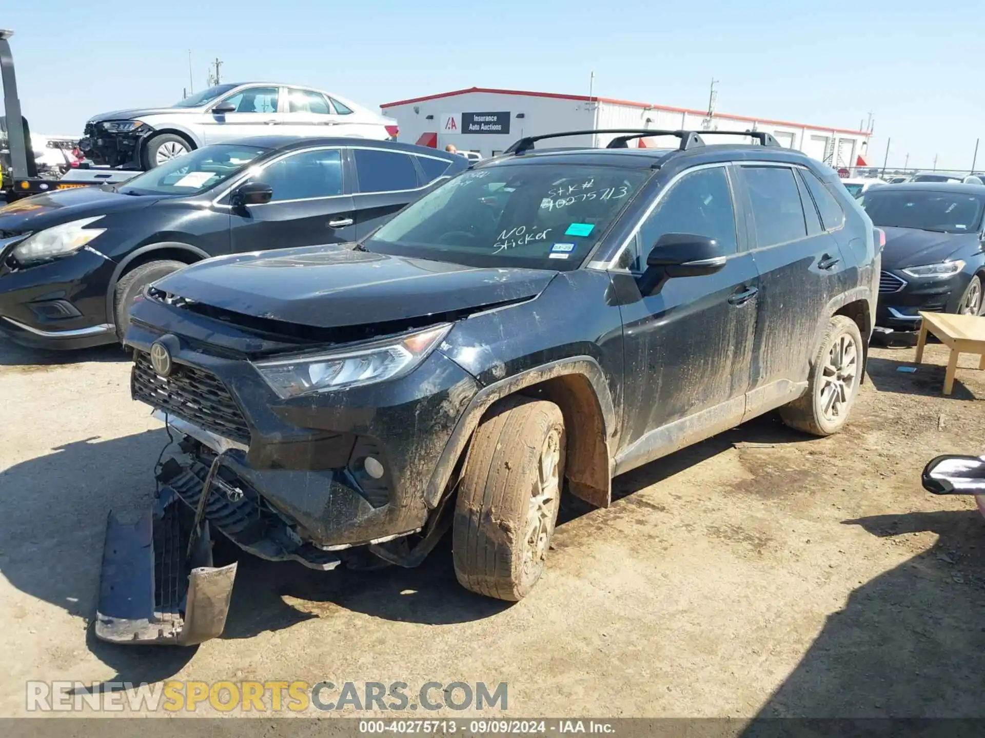 2 Photograph of a damaged car 2T3C1RFV2MC134691 TOYOTA RAV4 2021