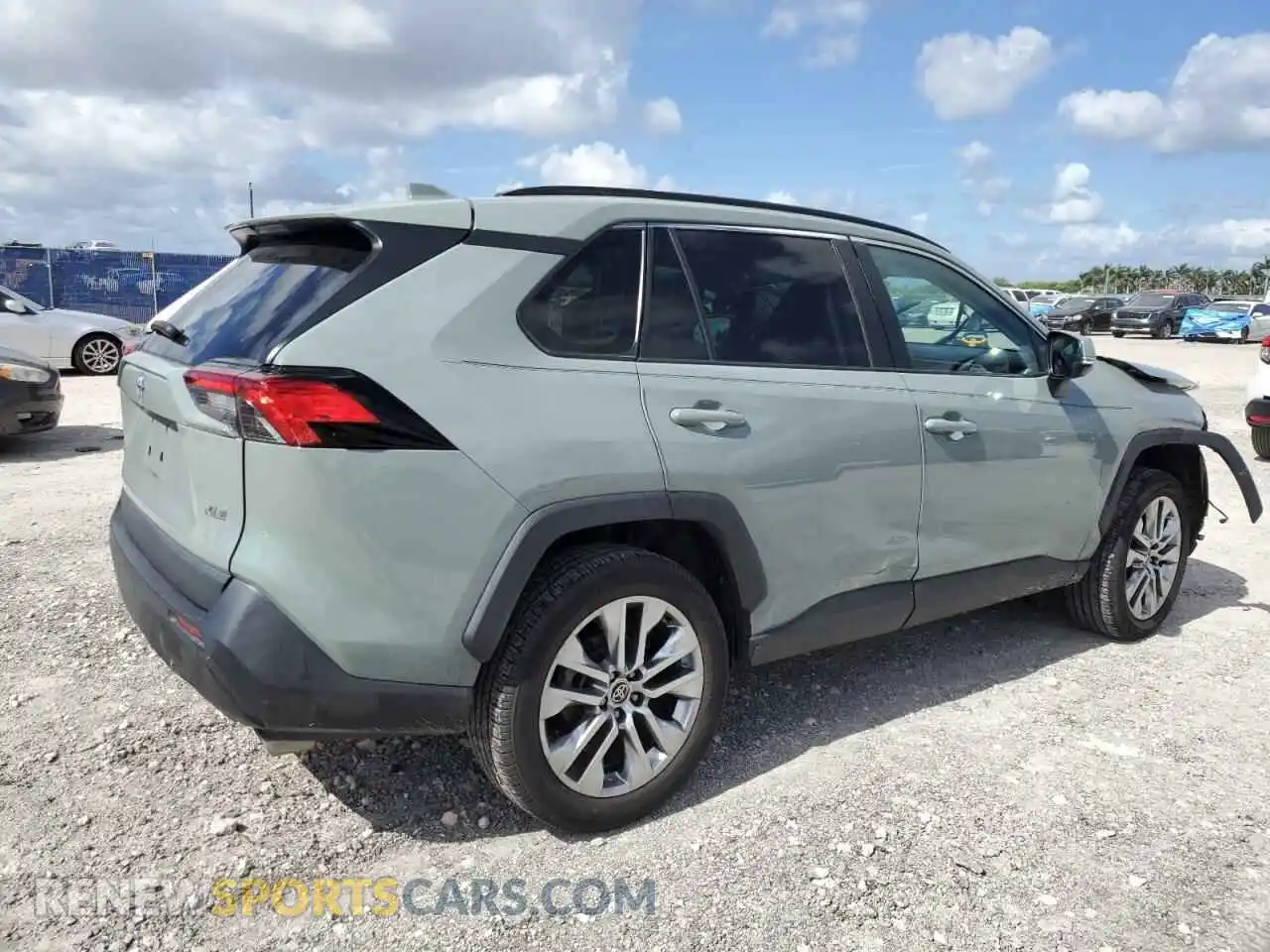 3 fotografías del automóvil dañado 2T3C1RFV2MW132387 TOYOTA RAV4 2021