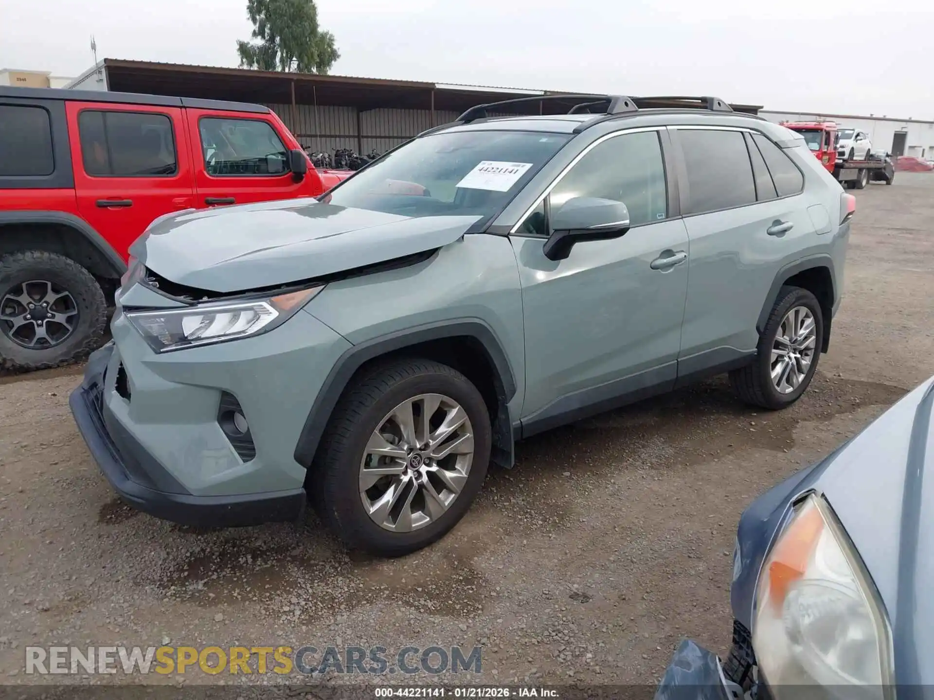 2 Photograph of a damaged car 2T3C1RFV2MW144152 TOYOTA RAV4 2021