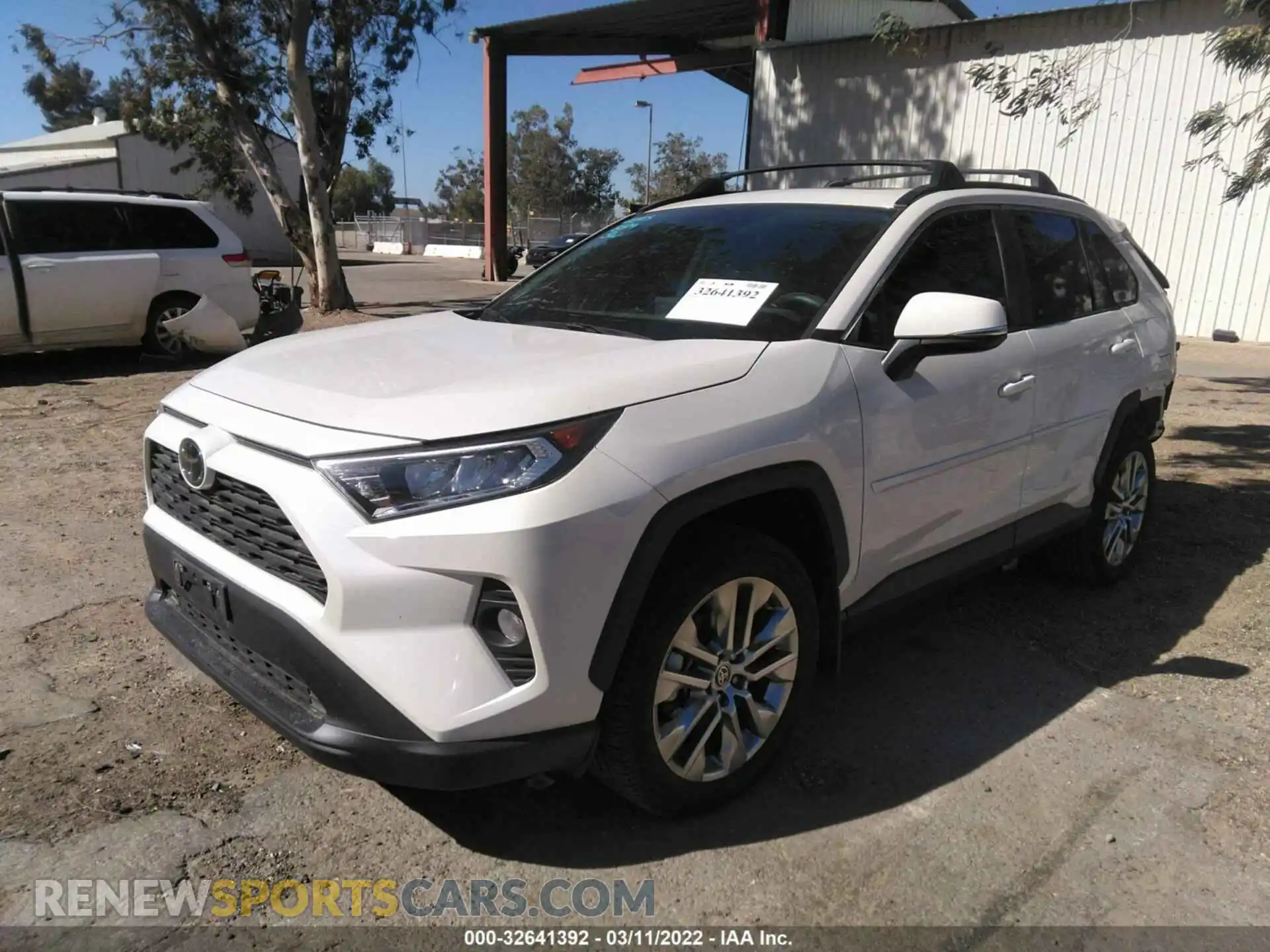 2 Photograph of a damaged car 2T3C1RFV2MW145494 TOYOTA RAV4 2021