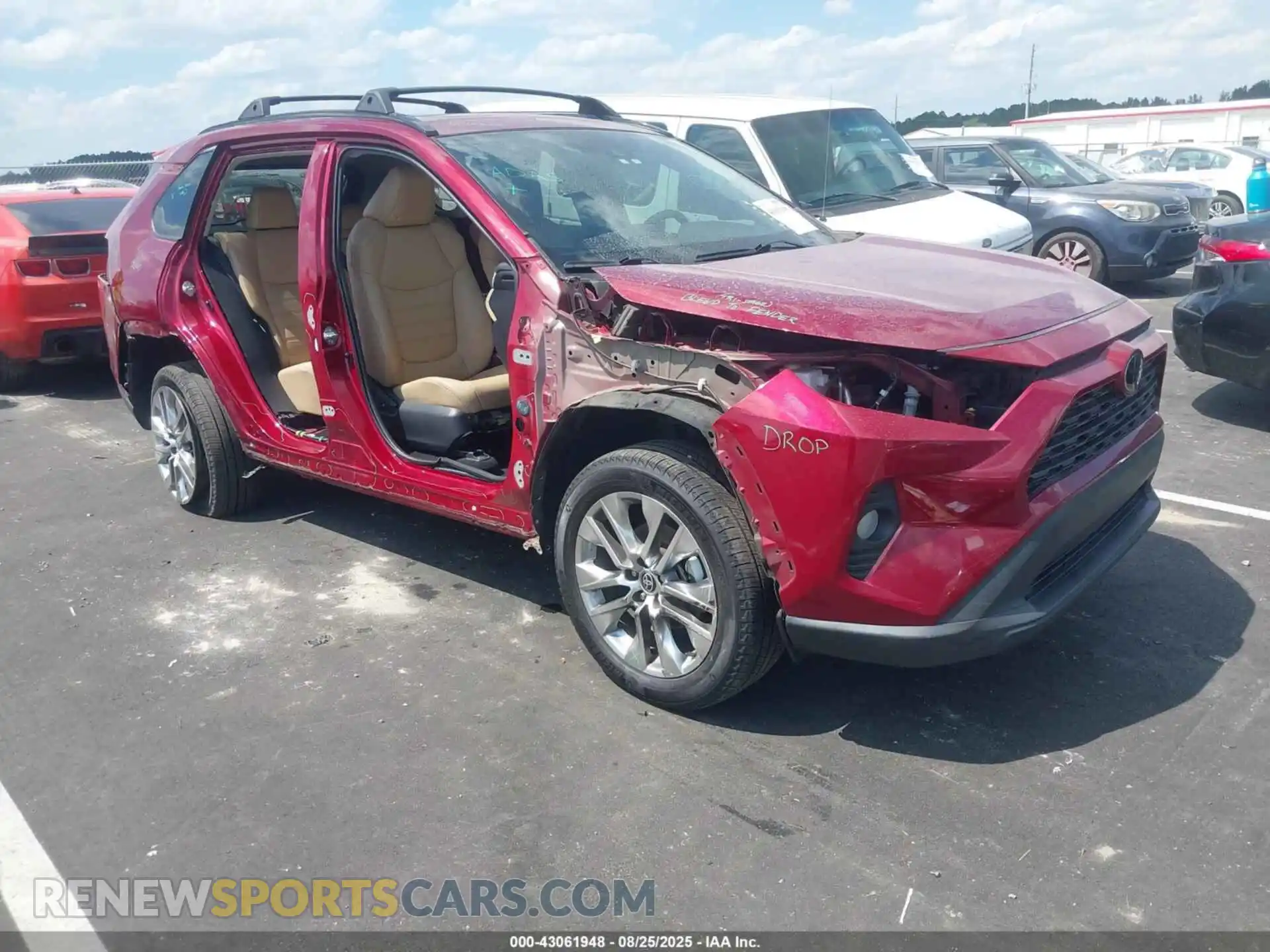 1 Photograph of a damaged car 2T3C1RFV2MW150713 TOYOTA RAV4 2021