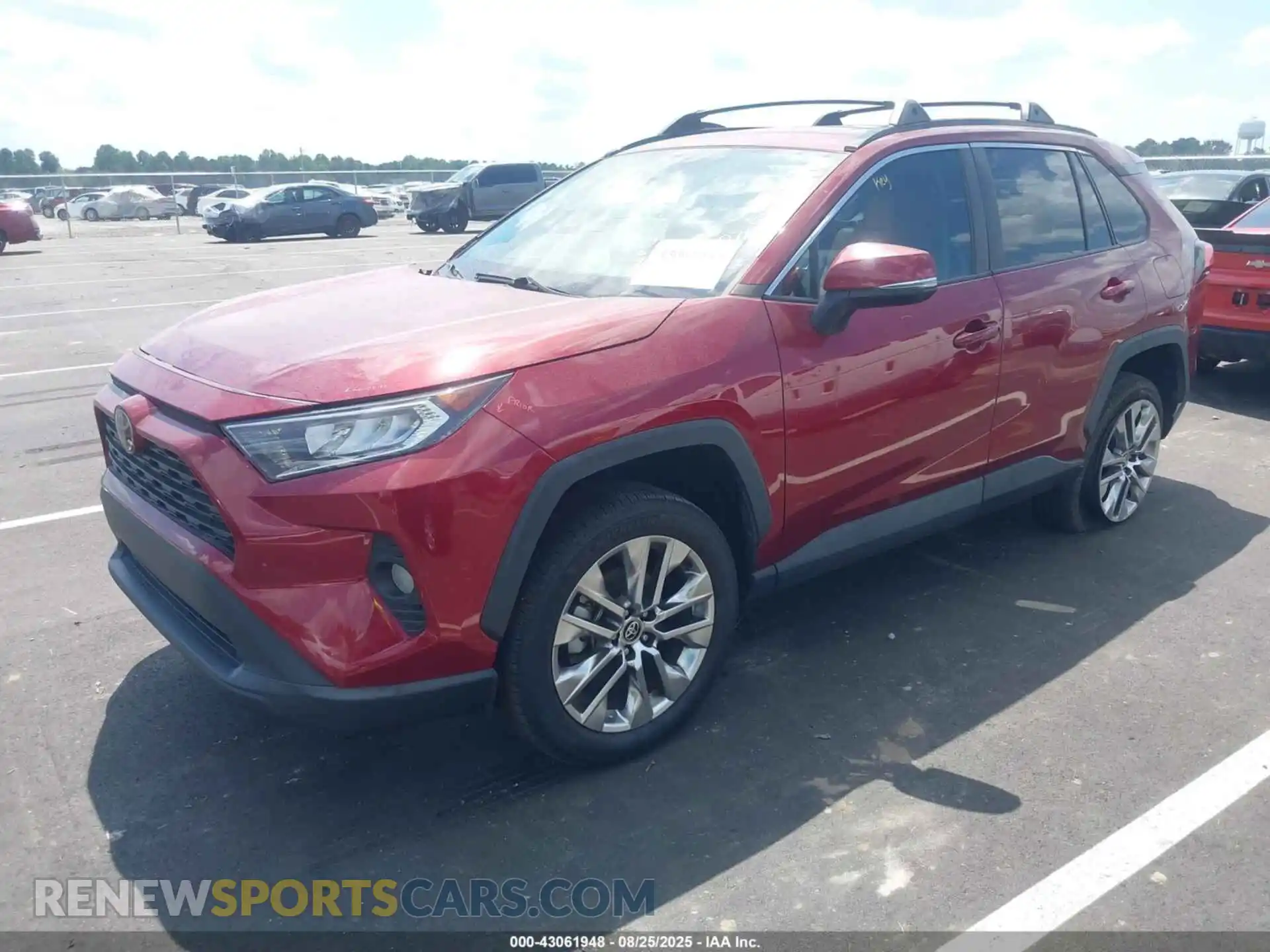2 Photograph of a damaged car 2T3C1RFV2MW150713 TOYOTA RAV4 2021