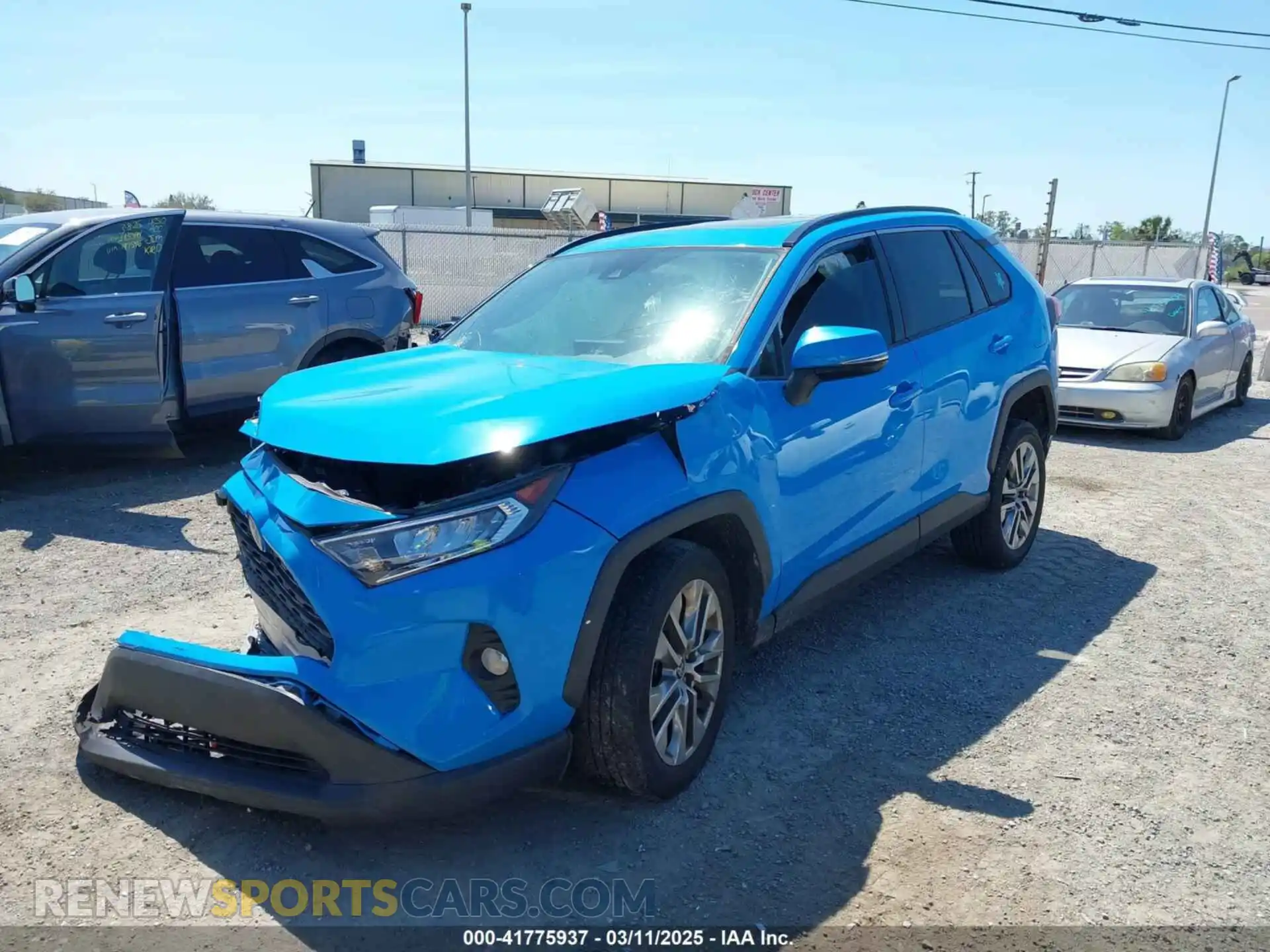 2 Photograph of a damaged car 2T3C1RFV2MW157922 TOYOTA RAV4 2021