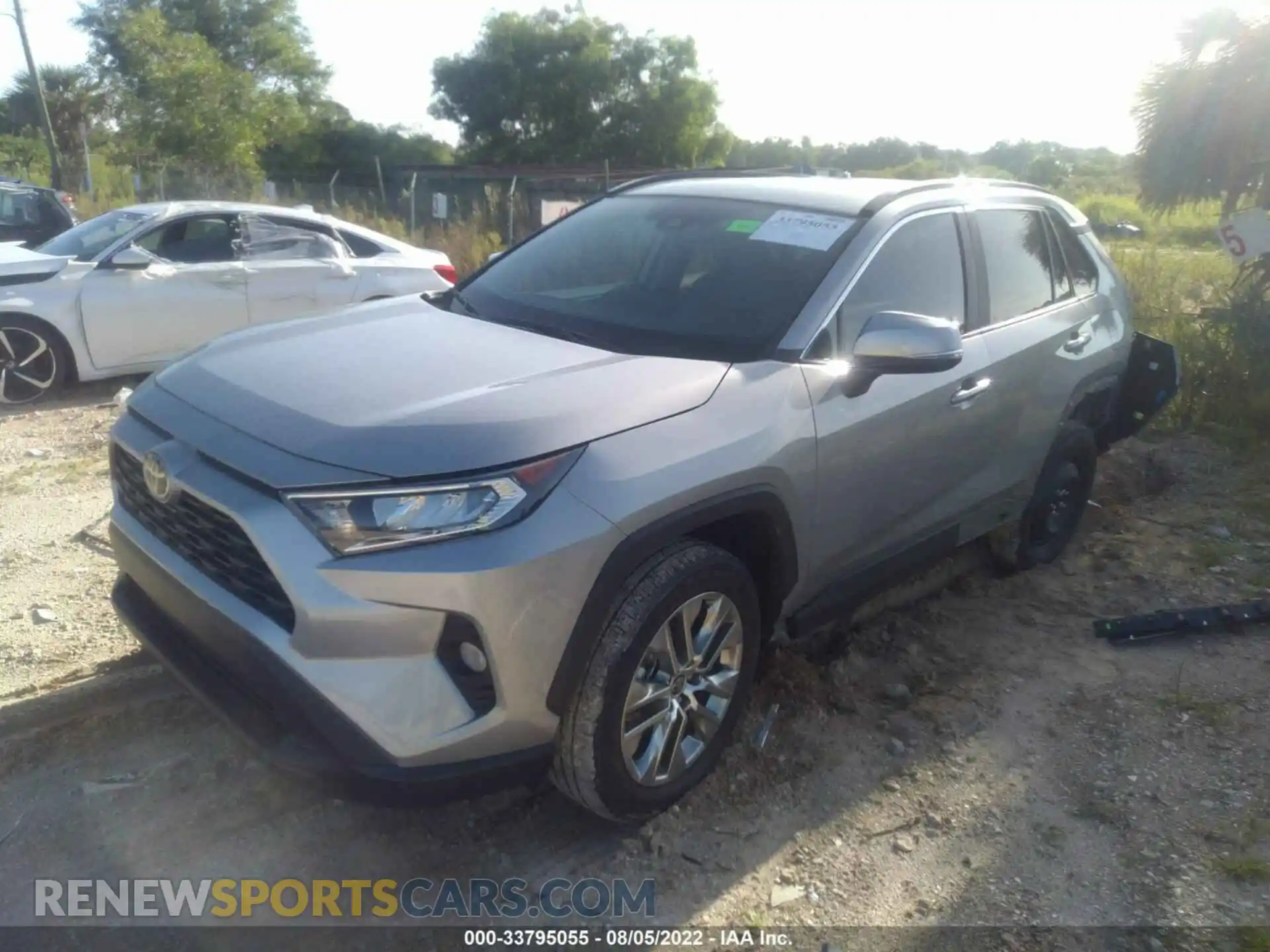 2 Photograph of a damaged car 2T3C1RFV2MW164403 TOYOTA RAV4 2021