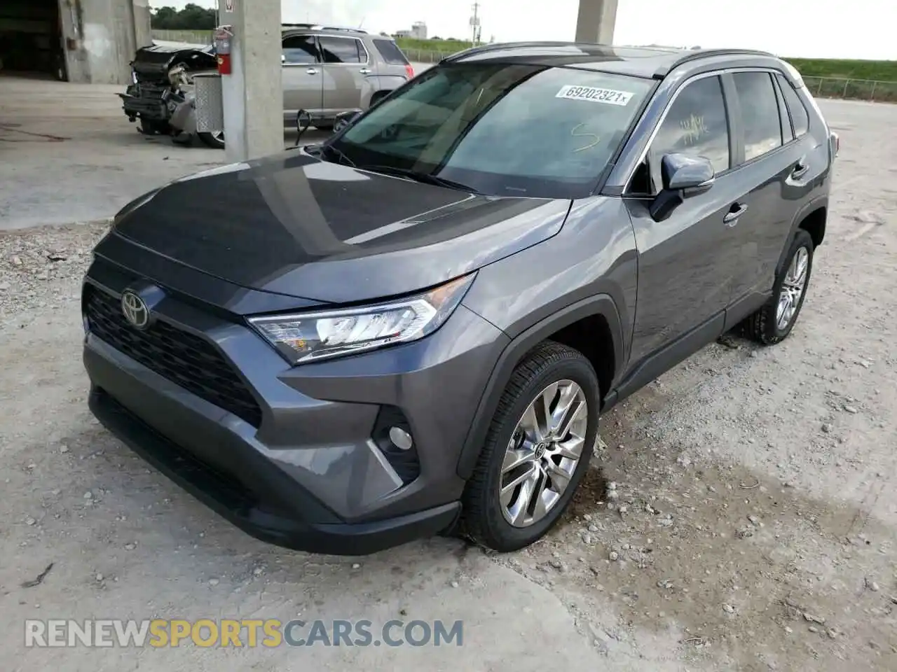 2 Photograph of a damaged car 2T3C1RFV3MC112604 TOYOTA RAV4 2021