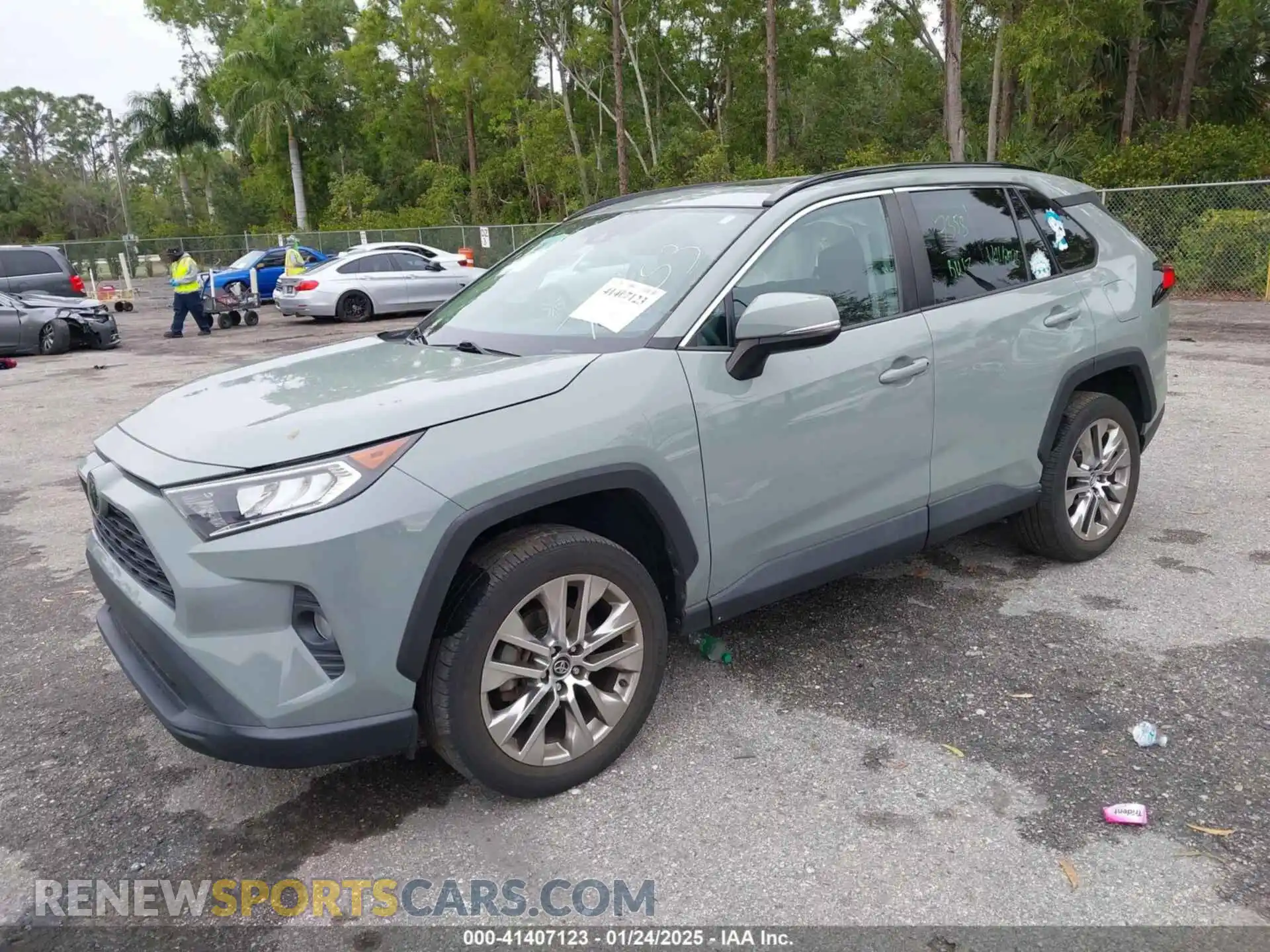 2 Photograph of a damaged car 2T3C1RFV3MW117753 TOYOTA RAV4 2021