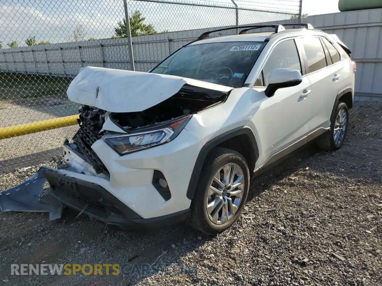 2 Photograph of a damaged car 2T3C1RFV3MW120510 TOYOTA RAV4 2021