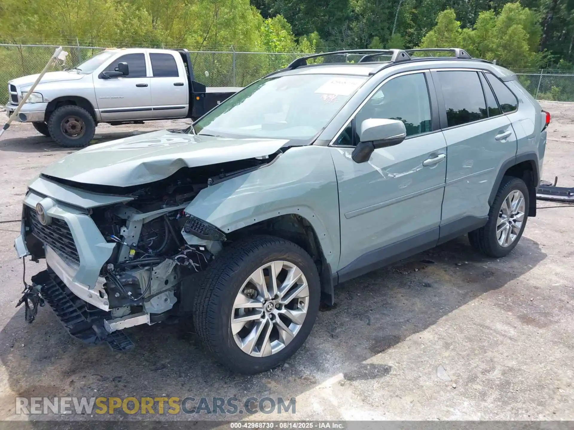 2 Photograph of a damaged car 2T3C1RFV3MW146895 TOYOTA RAV4 2021