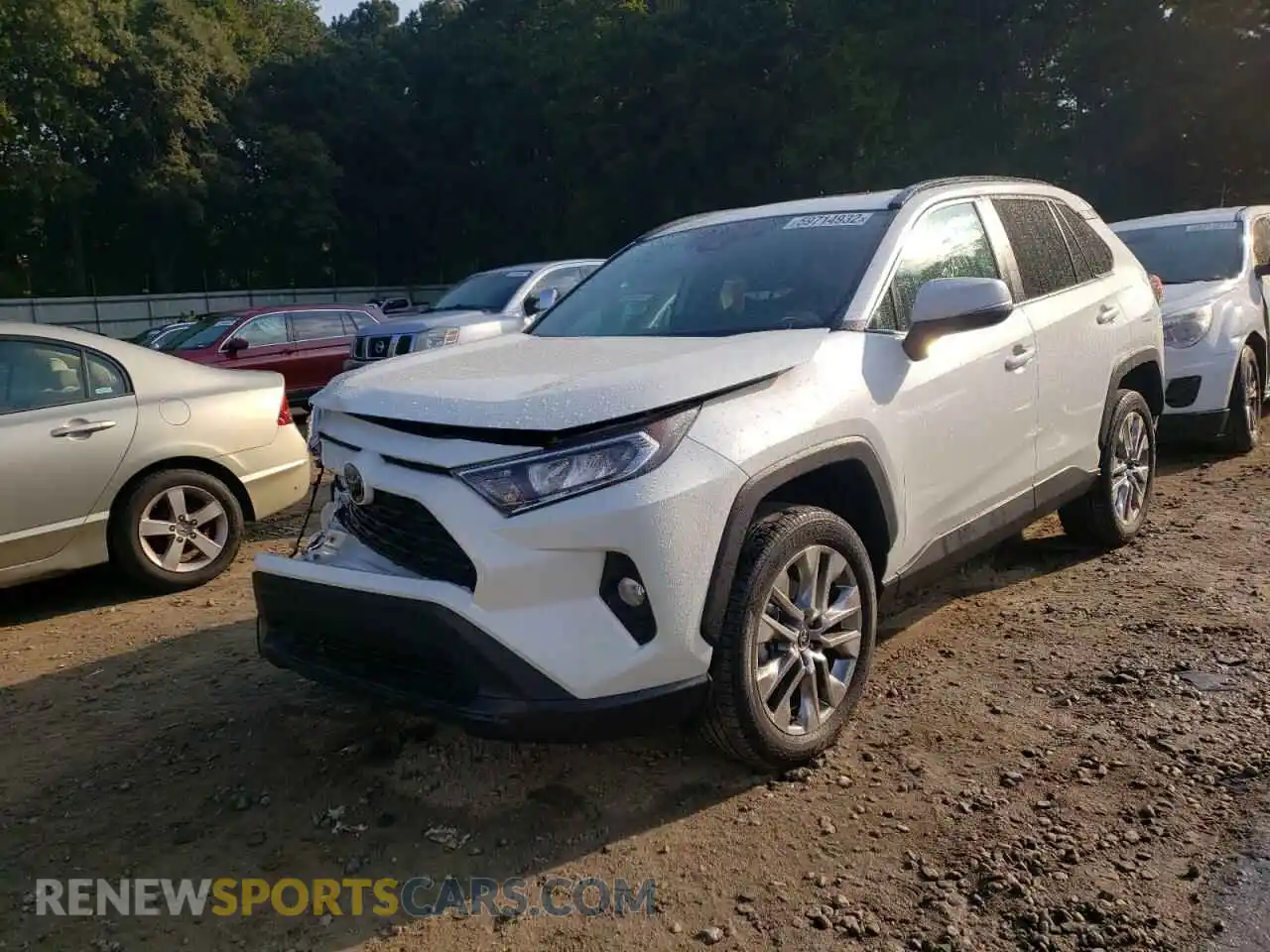 2 Фотография поврежденного автомобиля 2T3C1RFV3MW148761 TOYOTA RAV4 2021
