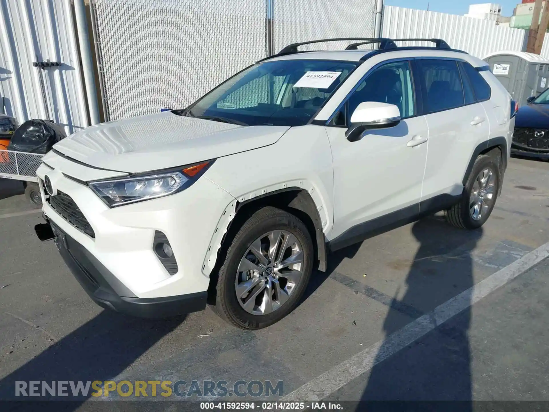 2 Photograph of a damaged car 2T3C1RFV3MW158285 TOYOTA RAV4 2021