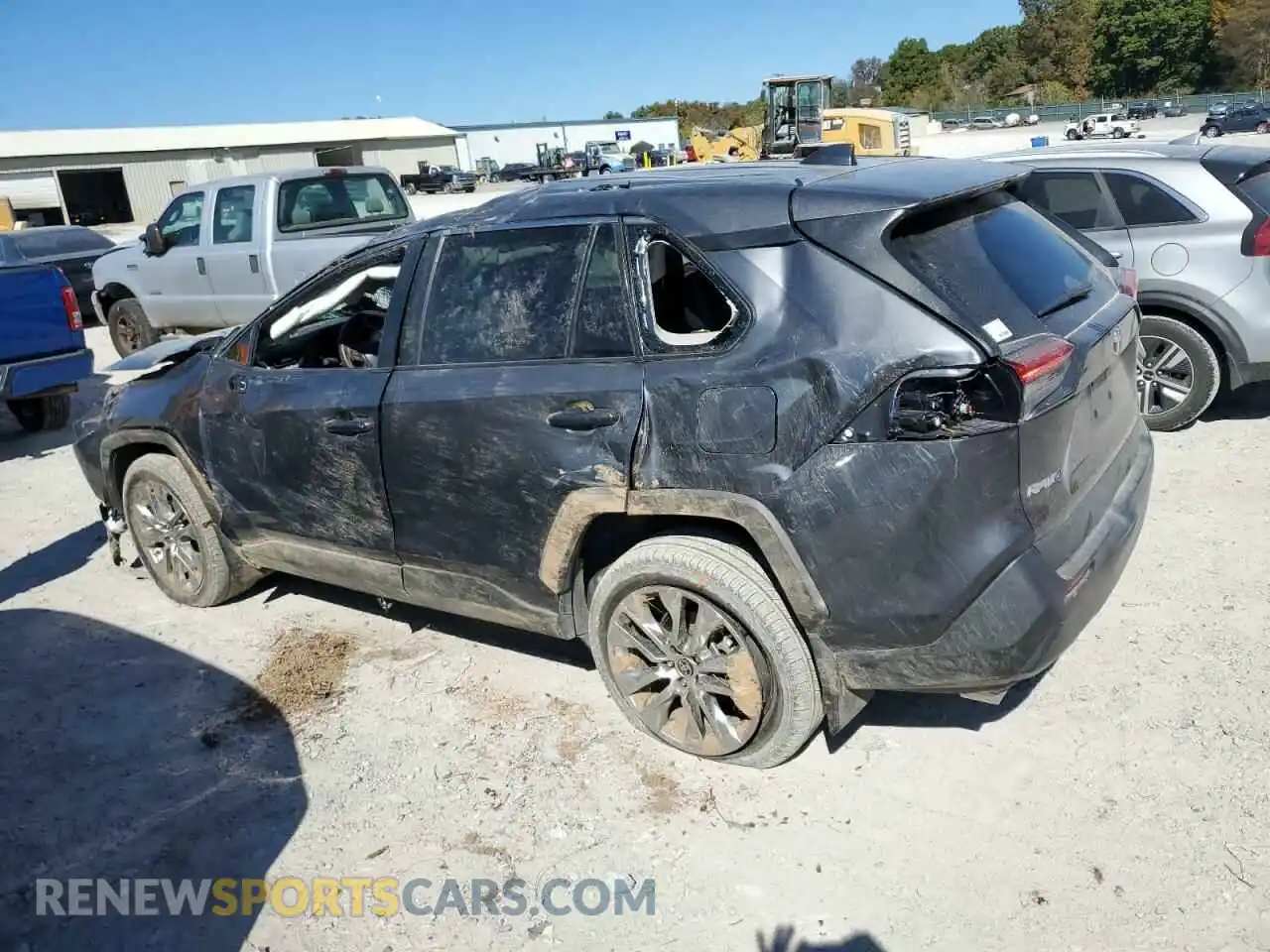 2 Photograph of a damaged car 2T3C1RFV3MW158447 TOYOTA RAV4 2021