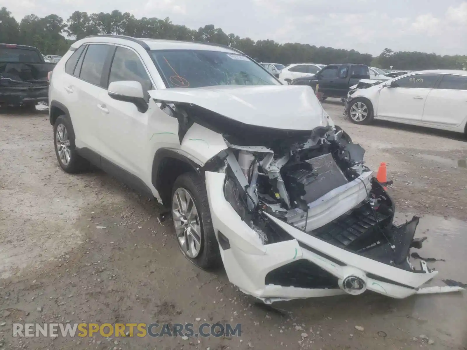1 fotografías del automóvil dañado 2T3C1RFV3MW159260 TOYOTA RAV4 2021