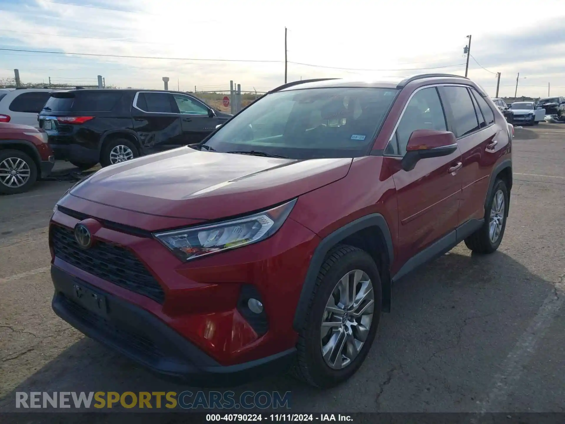 2 Photograph of a damaged car 2T3C1RFV4MW109029 TOYOTA RAV4 2021