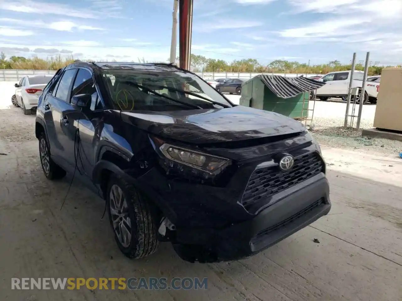 1 fotografías del automóvil dañado 2T3C1RFV4MW179047 TOYOTA RAV4 2021