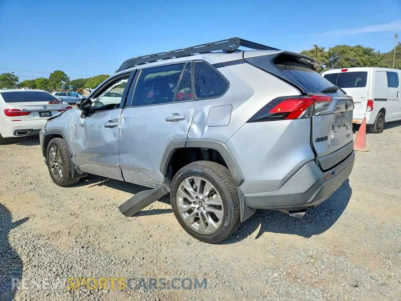 2 Photograph of a damaged car 2T3C1RFV5MC133485 TOYOTA RAV4 2021