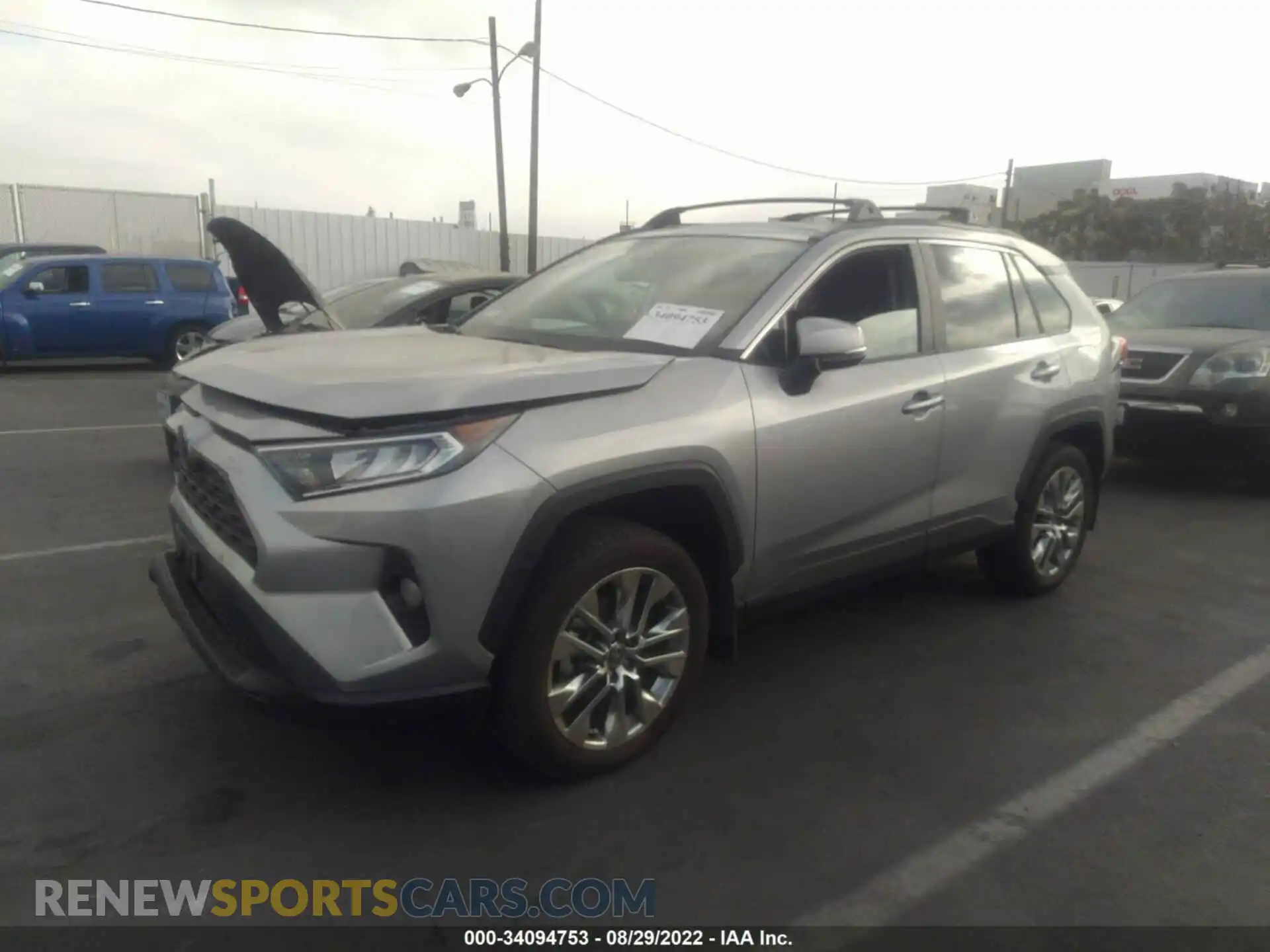 2 Фотография поврежденного автомобиля 2T3C1RFV5MC139142 TOYOTA RAV4 2021
