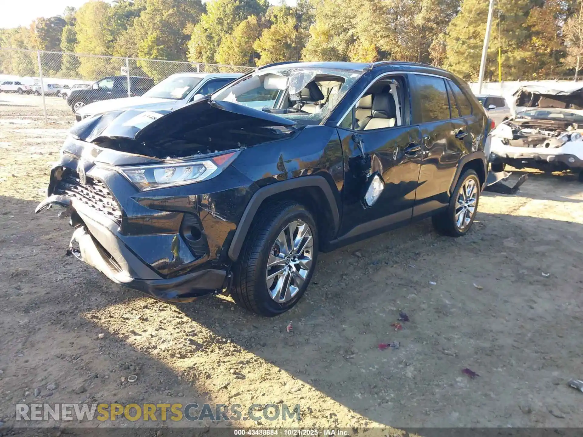 2 Photograph of a damaged car 2T3C1RFV5MC172349 TOYOTA RAV4 2021