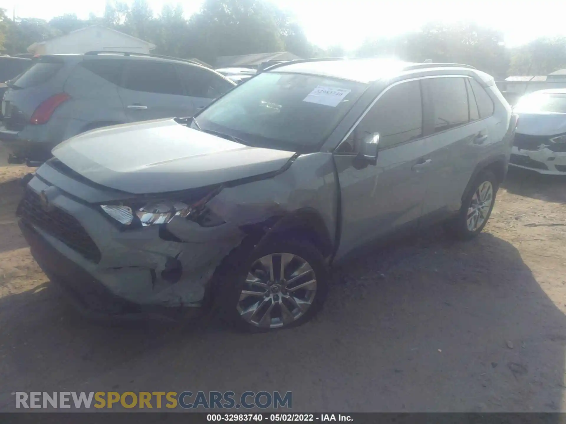 2 Photograph of a damaged car 2T3C1RFV5MW158885 TOYOTA RAV4 2021
