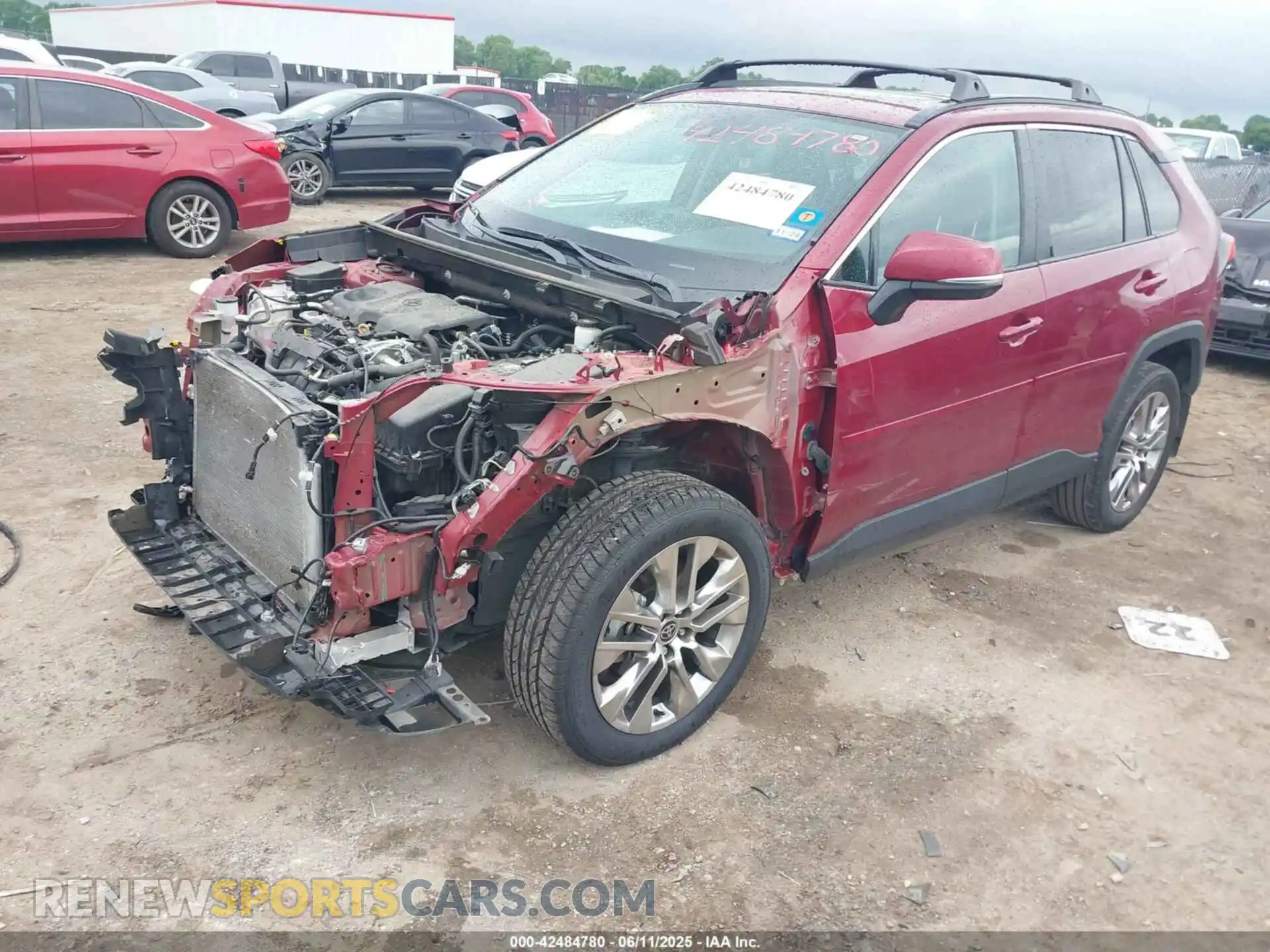 2 Photograph of a damaged car 2T3C1RFV5MW175069 TOYOTA RAV4 2021