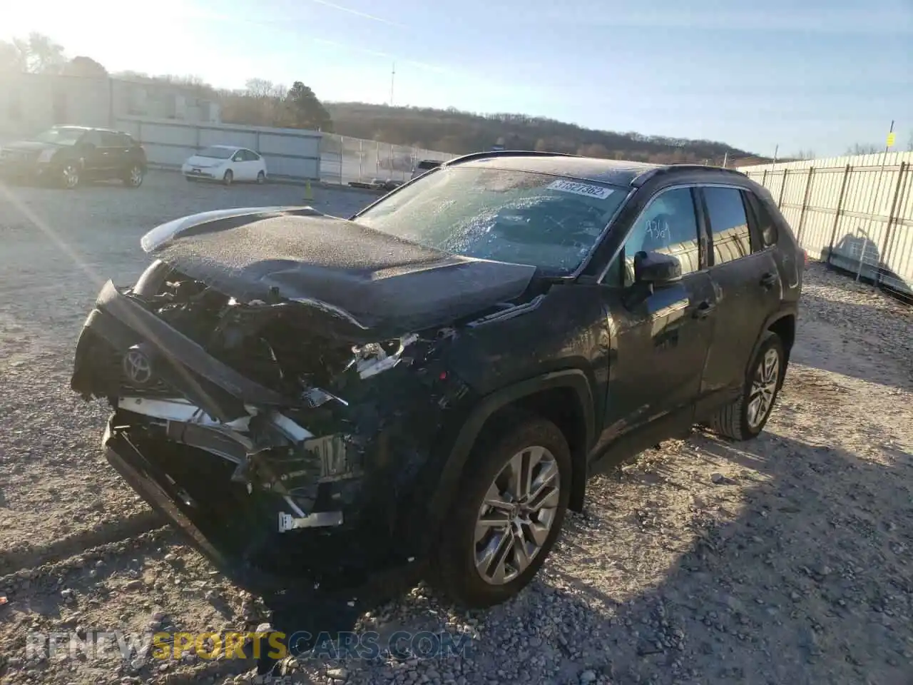 2 Photograph of a damaged car 2T3C1RFV6MC126612 TOYOTA RAV4 2021