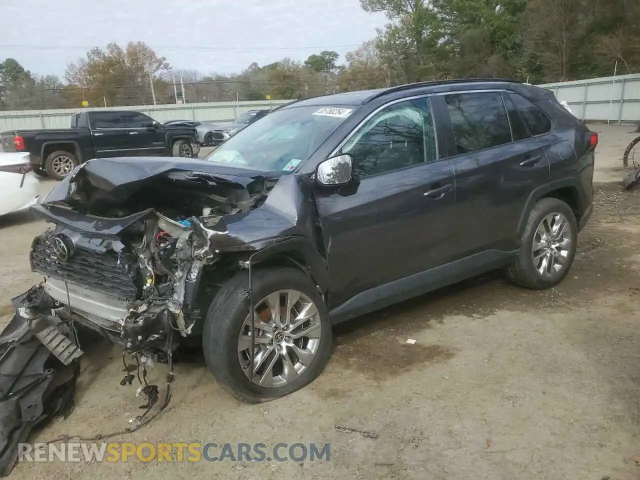 1 Фотография поврежденного автомобиля 2T3C1RFV6MC128103 TOYOTA RAV4 2021