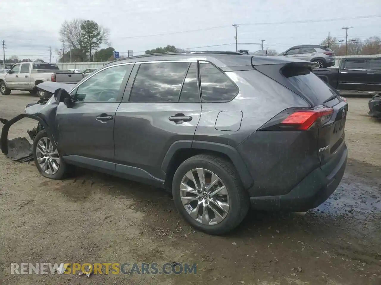 2 Фотография поврежденного автомобиля 2T3C1RFV6MC128103 TOYOTA RAV4 2021