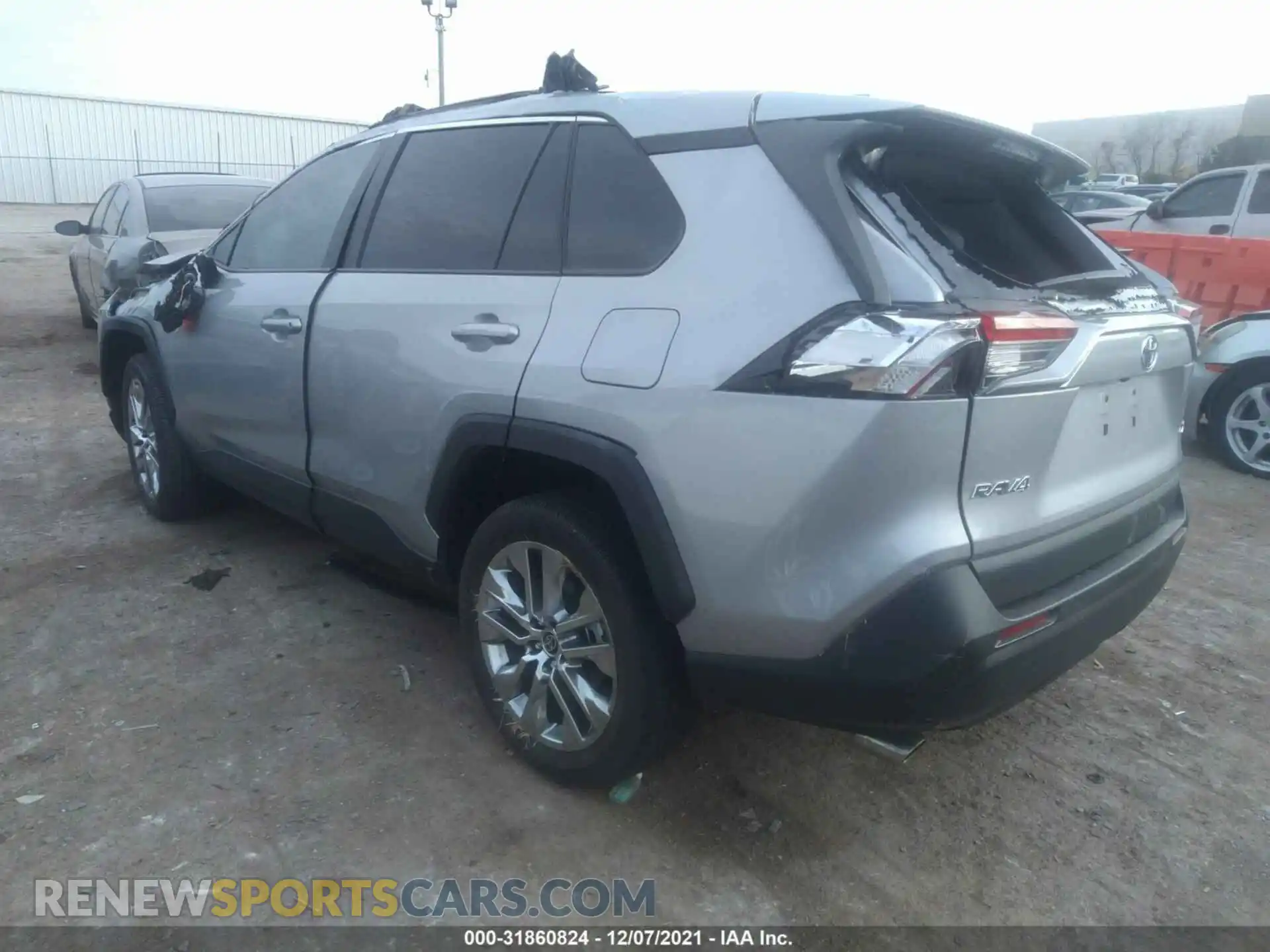 3 Photograph of a damaged car 2T3C1RFV6MC131972 TOYOTA RAV4 2021