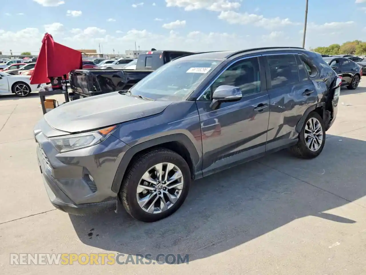 1 fotografías del automóvil dañado 2T3C1RFV6MC148819 TOYOTA RAV4 2021
