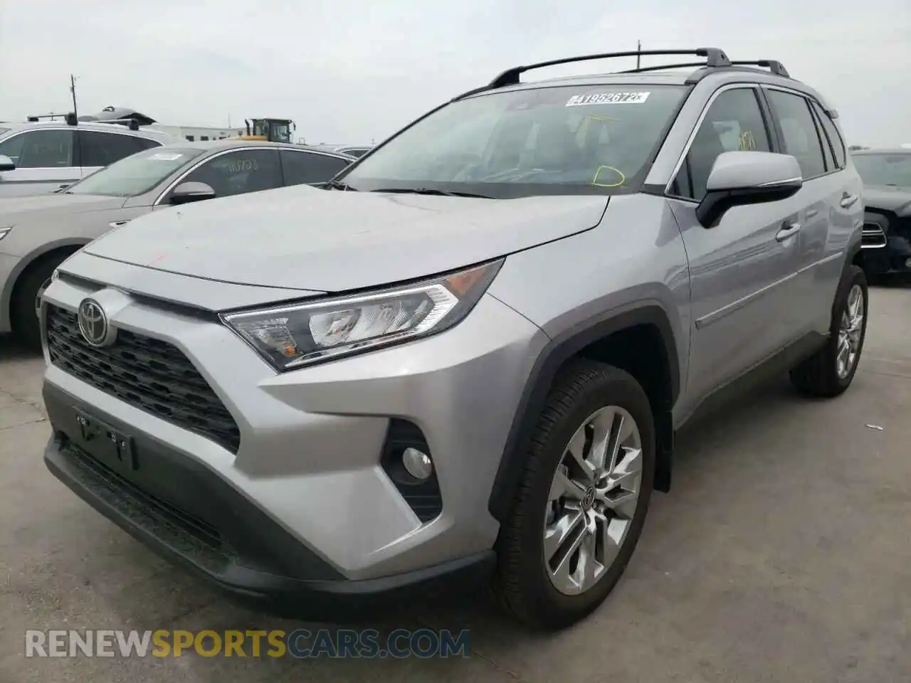 2 Photograph of a damaged car 2T3C1RFV6MC171372 TOYOTA RAV4 2021