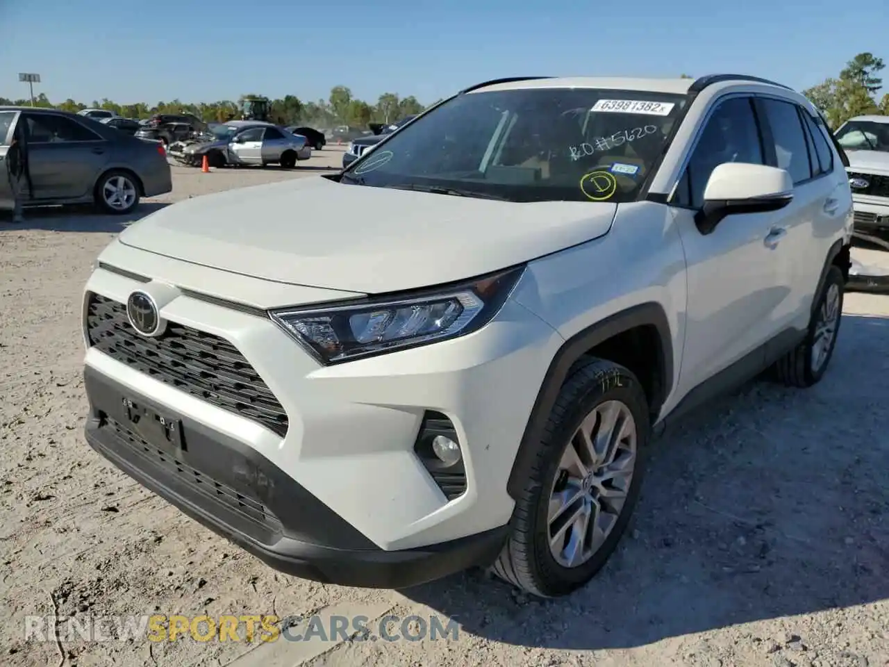 2 Photograph of a damaged car 2T3C1RFV6MW111199 TOYOTA RAV4 2021