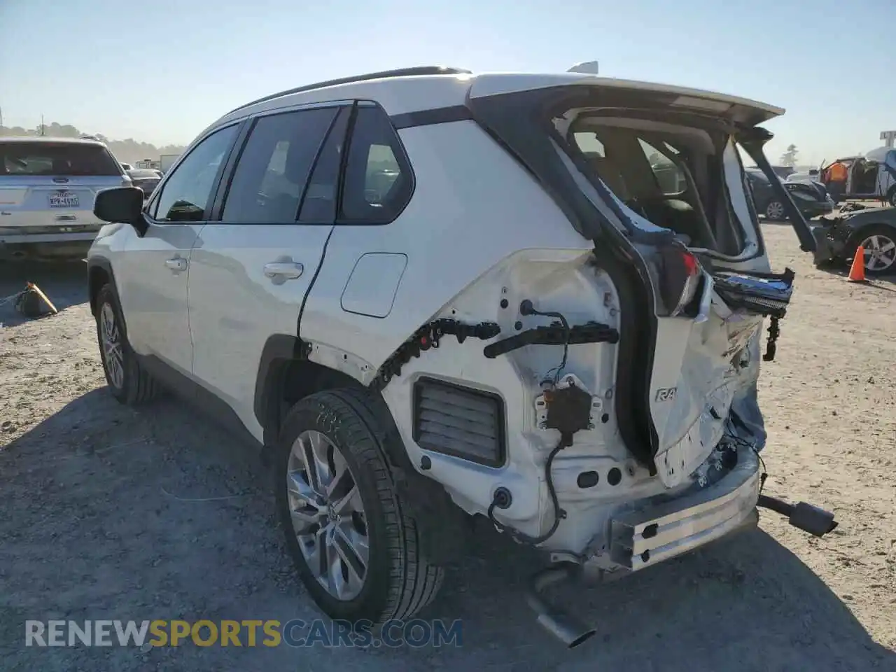 3 Photograph of a damaged car 2T3C1RFV6MW111199 TOYOTA RAV4 2021