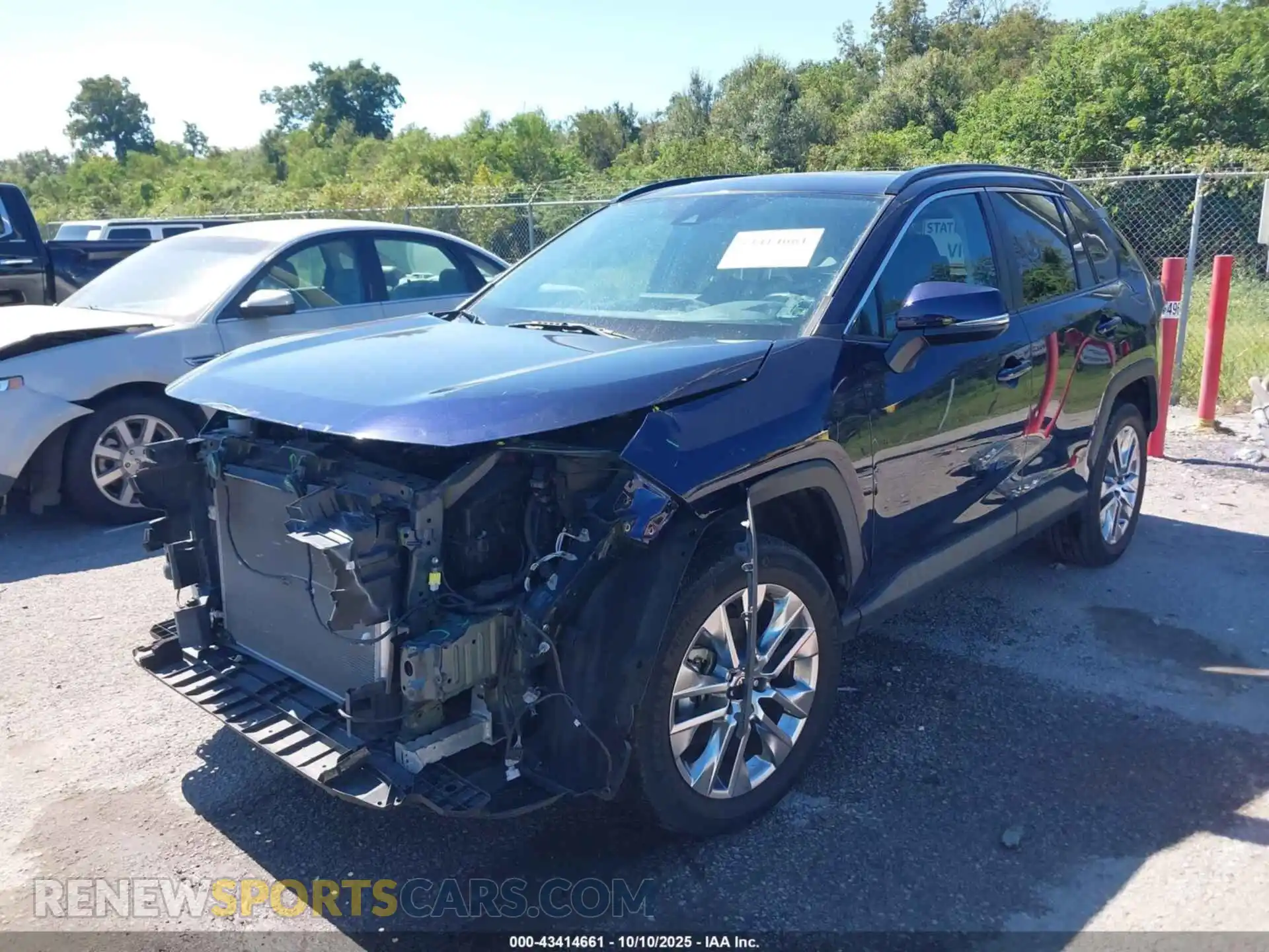 2 Photograph of a damaged car 2T3C1RFV6MW153226 TOYOTA RAV4 2021