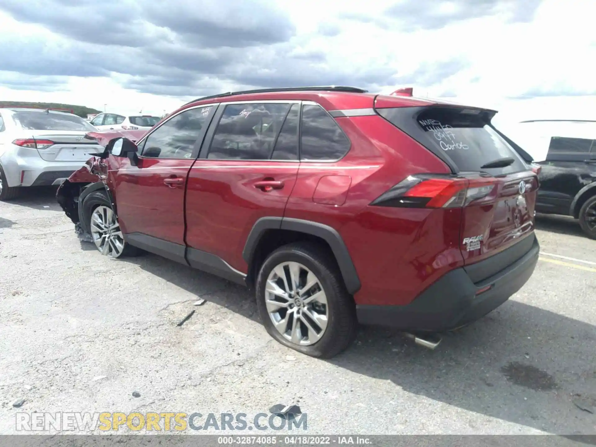 3 Photograph of a damaged car 2T3C1RFV6MW170947 TOYOTA RAV4 2021