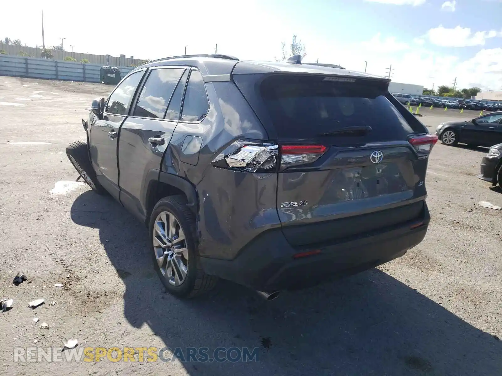 3 Photograph of a damaged car 2T3C1RFV7MC119930 TOYOTA RAV4 2021