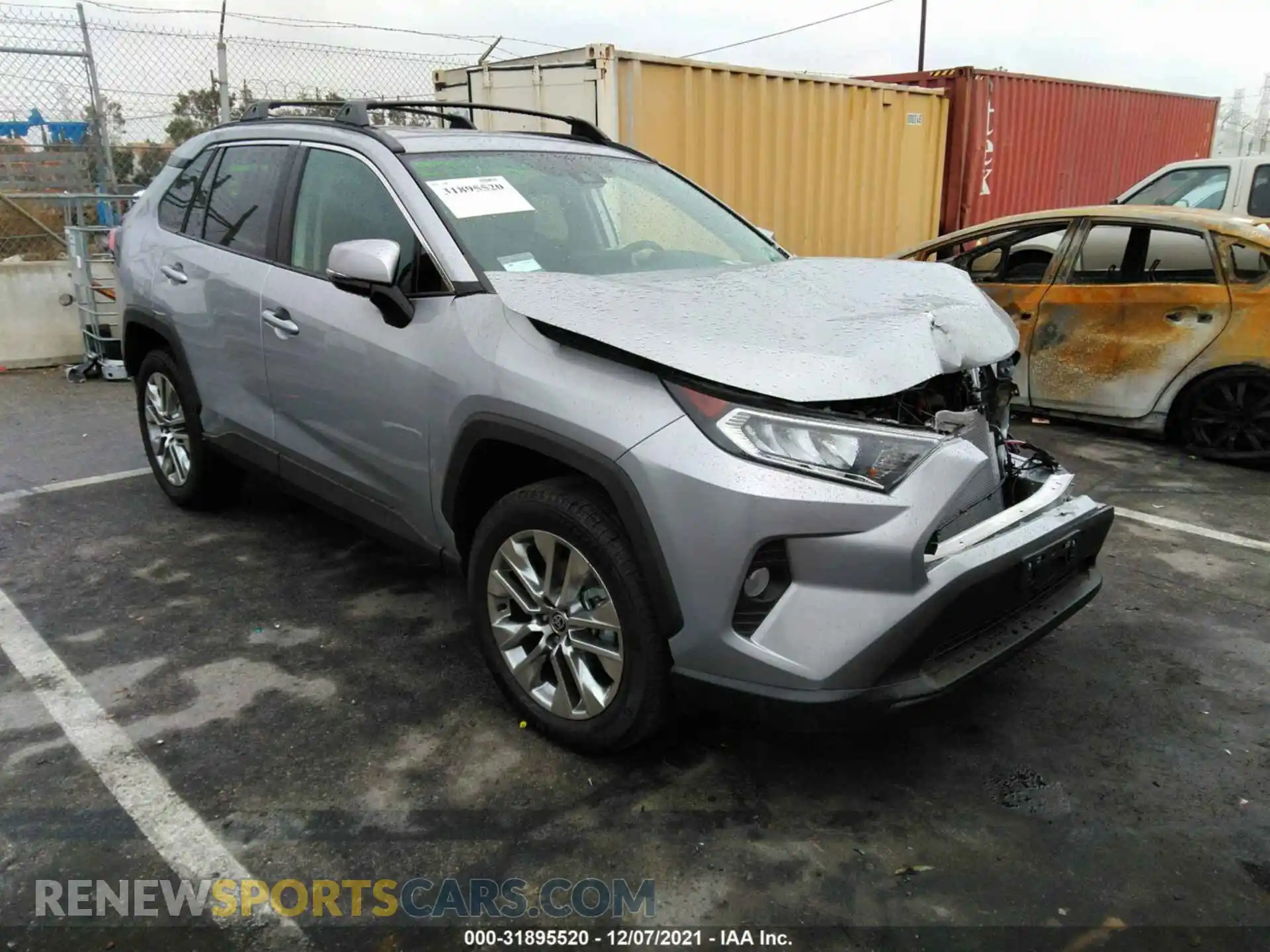 1 Photograph of a damaged car 2T3C1RFV7MC155407 TOYOTA RAV4 2021