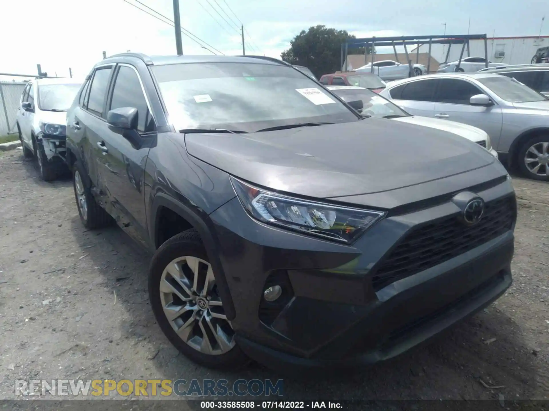 1 fotografías del automóvil dañado 2T3C1RFV7MC159893 TOYOTA RAV4 2021