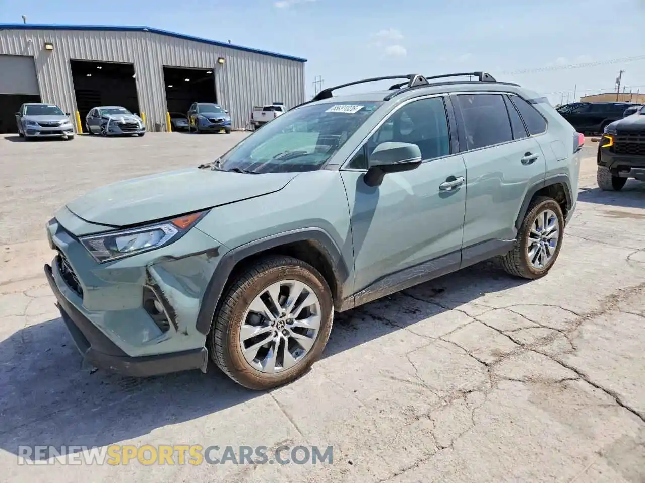 1 fotografías del automóvil dañado 2T3C1RFV7MW135561 TOYOTA RAV4 2021