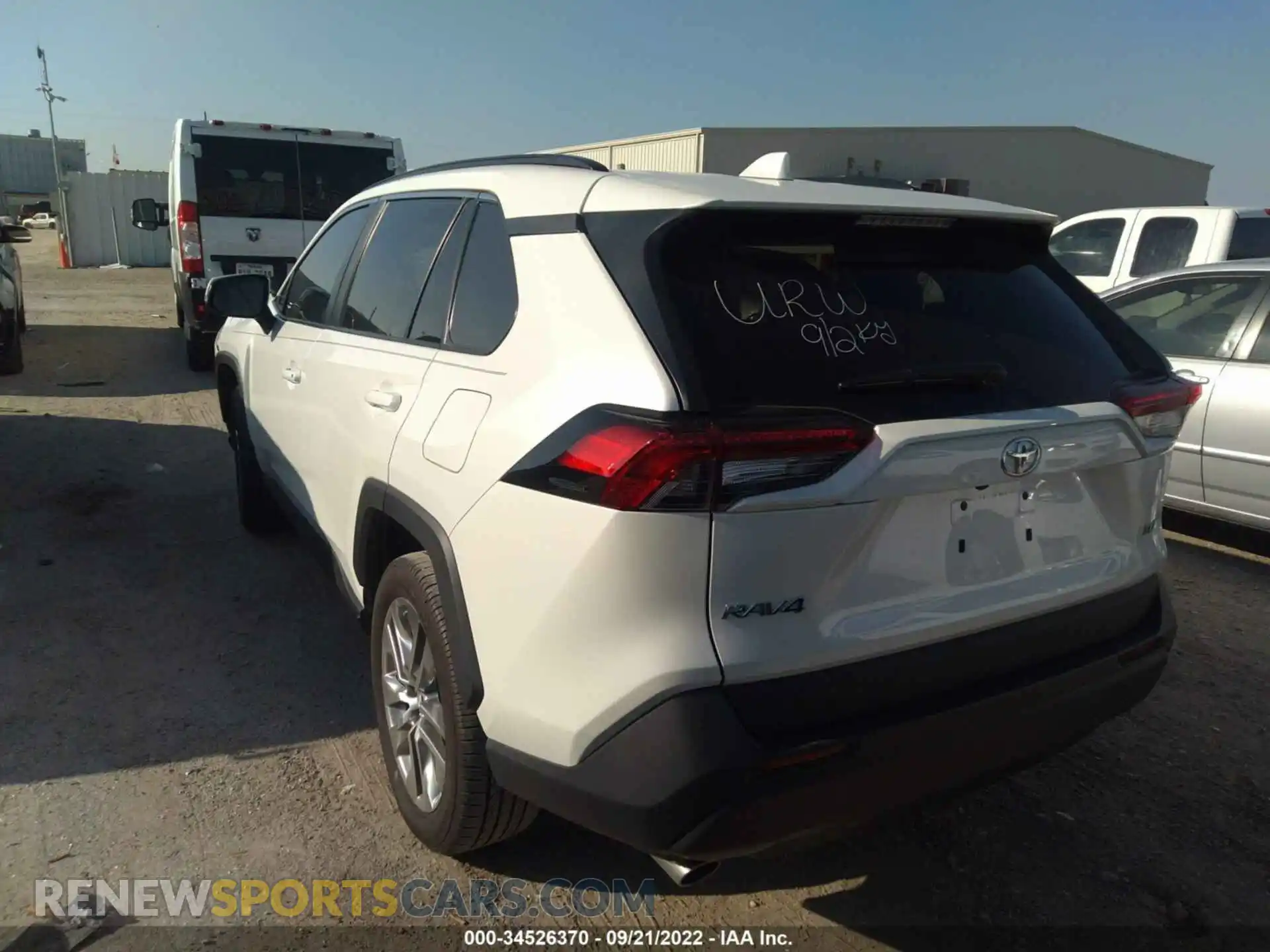 3 Photograph of a damaged car 2T3C1RFV7MW140064 TOYOTA RAV4 2021