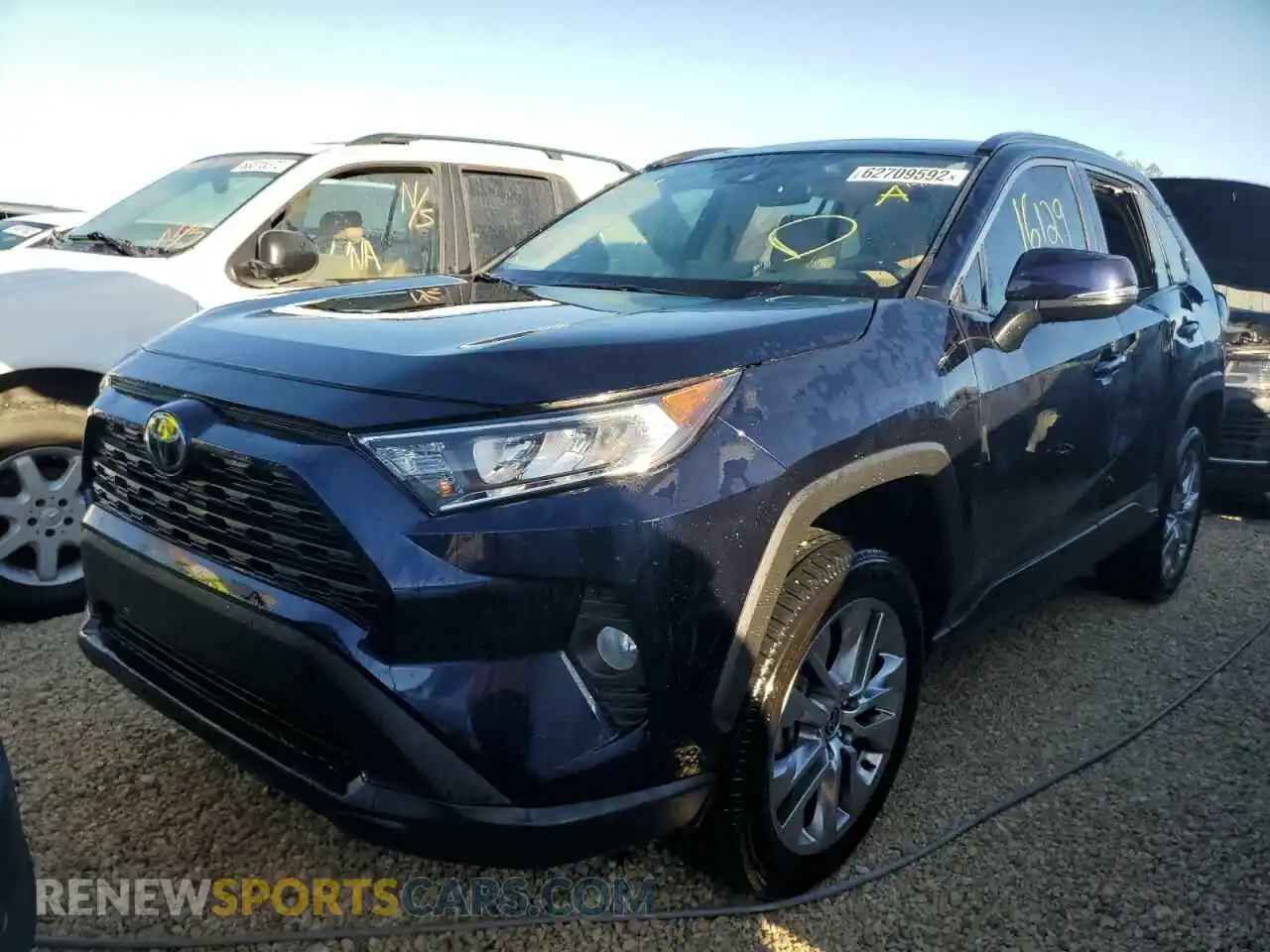 2 Photograph of a damaged car 2T3C1RFV7MW144177 TOYOTA RAV4 2021