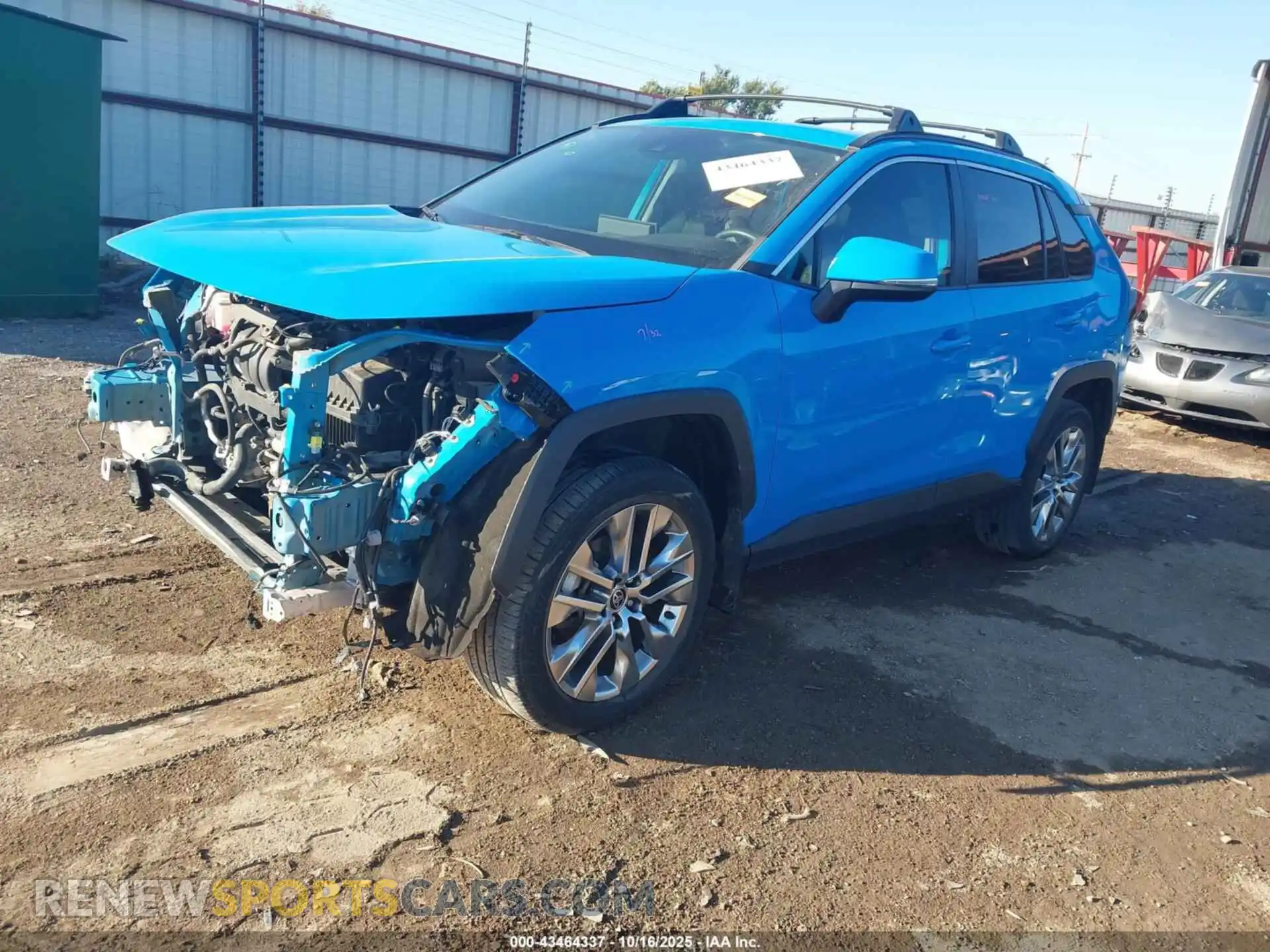 2 Photograph of a damaged car 2T3C1RFV7MW172643 TOYOTA RAV4 2021