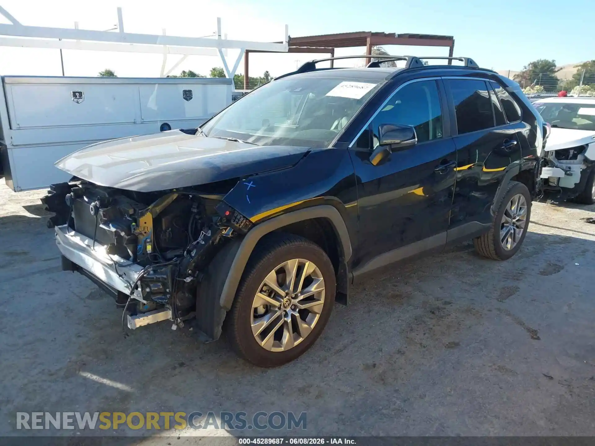 2 Photograph of a damaged car 2T3C1RFV8MC139202 TOYOTA RAV4 2021