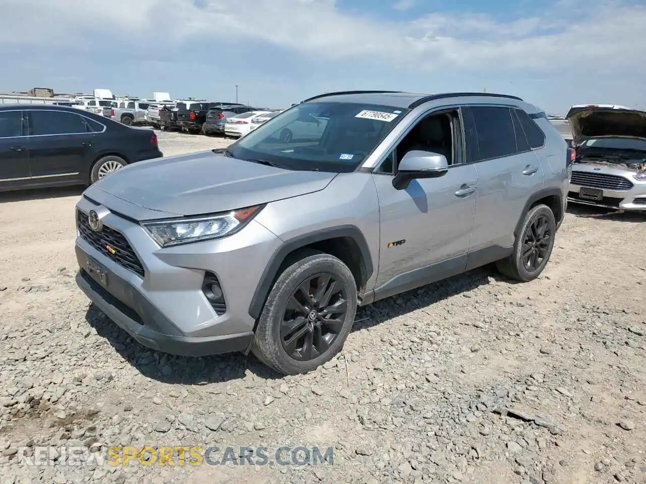 1 Фотография поврежденного автомобиля 2T3C1RFV8MC146053 TOYOTA RAV4 2021