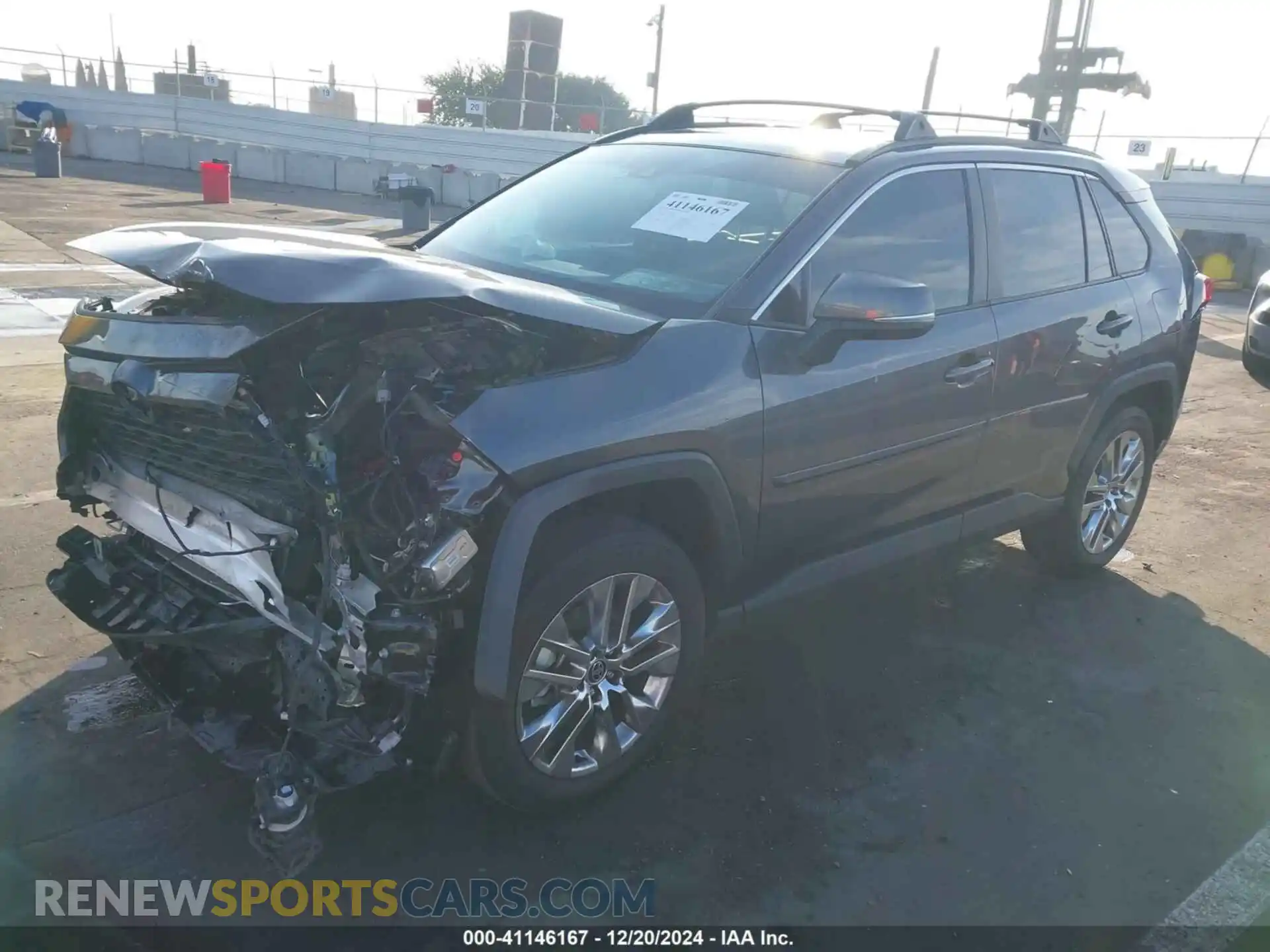 2 Photograph of a damaged car 2T3C1RFV8MC171440 TOYOTA RAV4 2021